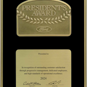 Duplicate President's Award