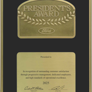 Duplicate President's Award